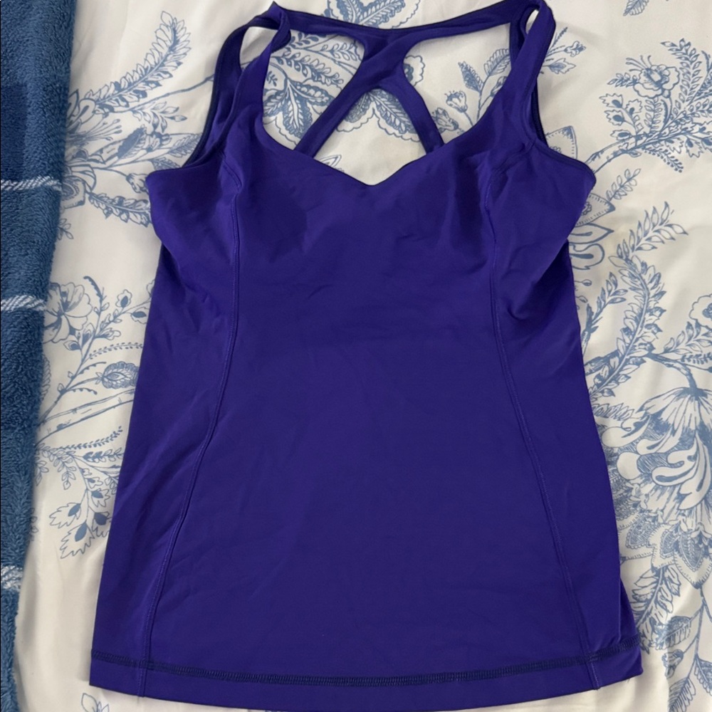 Lululemon Women's Purple Tank Top